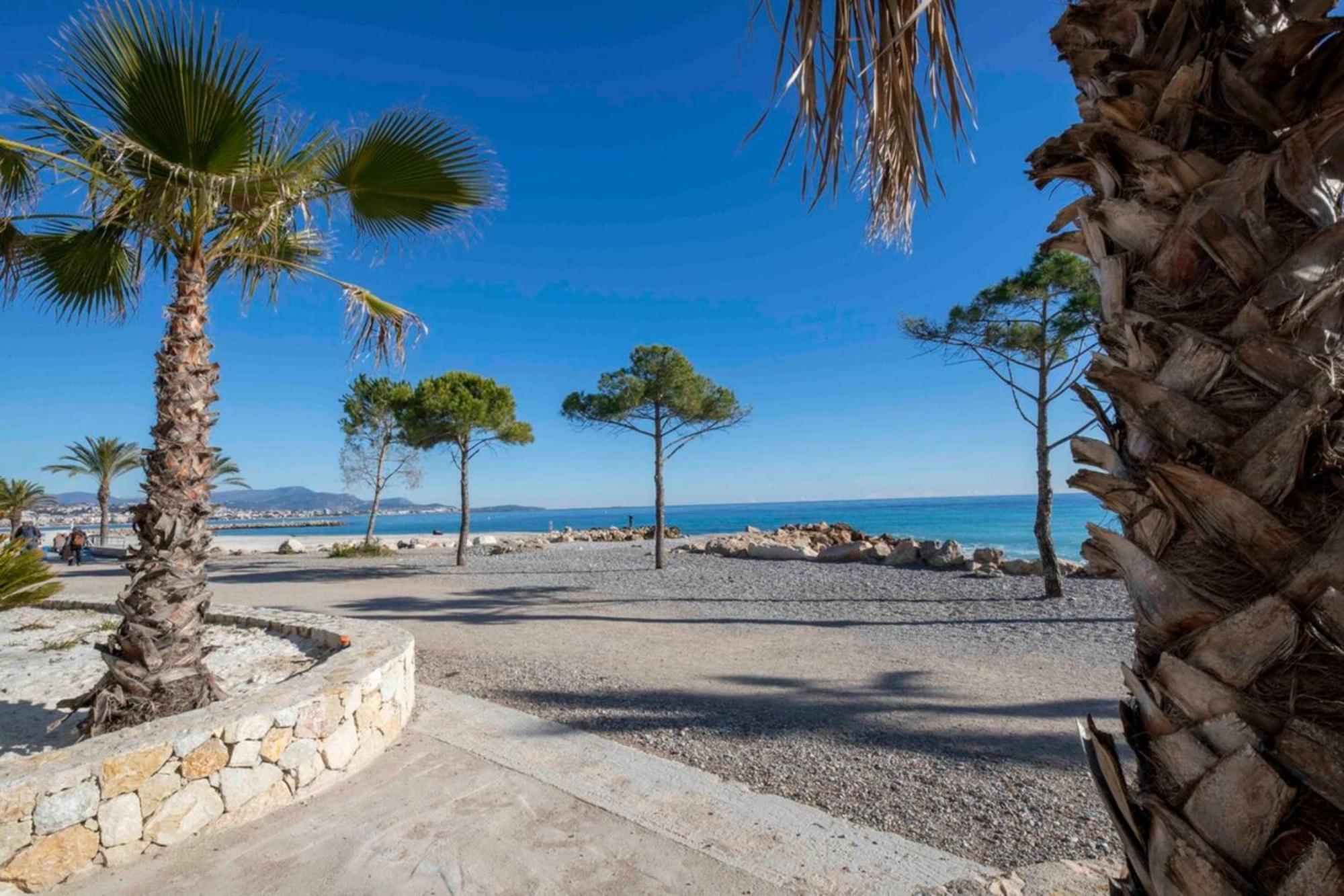06Ah - Superb Waterfront T2 - Swimming Pool Apartment Villeneuve-Loubet Bagian luar foto