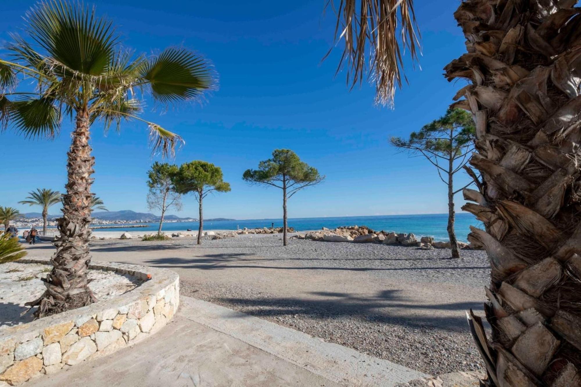 06Ah - Superb Waterfront T2 - Swimming Pool Apartment Villeneuve-Loubet Bagian luar foto